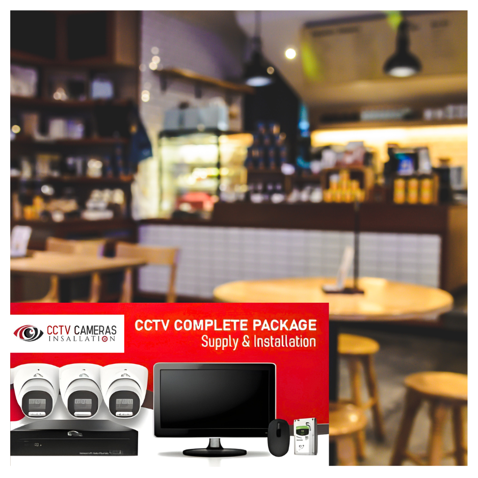 Security Camera Installation in Restaurants, bars & cafés