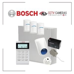 Bosch security alarm package installed in modern home