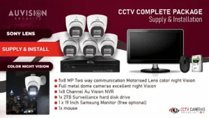 AU Vision 5MP Color Night Audio Vision Packages