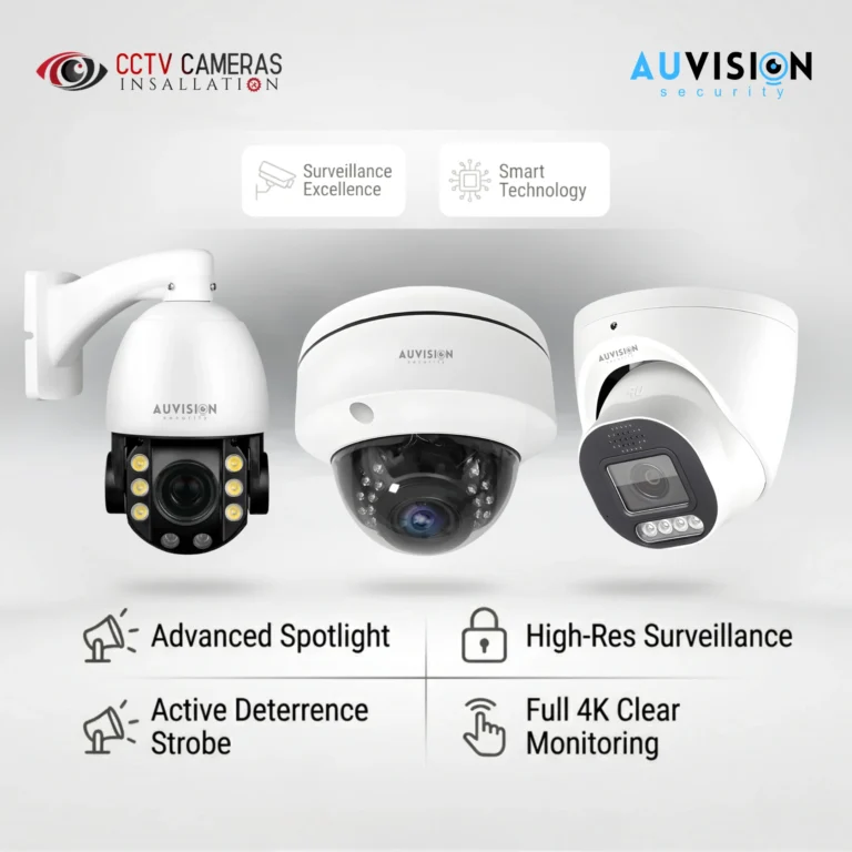 AU Vision CCTV Packages banner