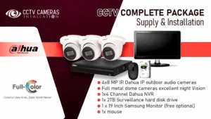 Dahua 8MP Starlight Audio Package