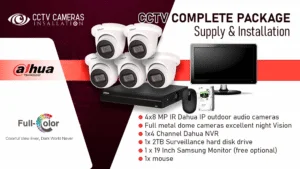 Dahua 8MP Starlight Audio Package