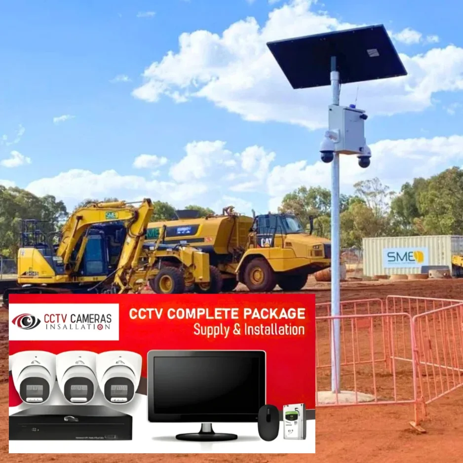 CCTV Installation in Construction Sites