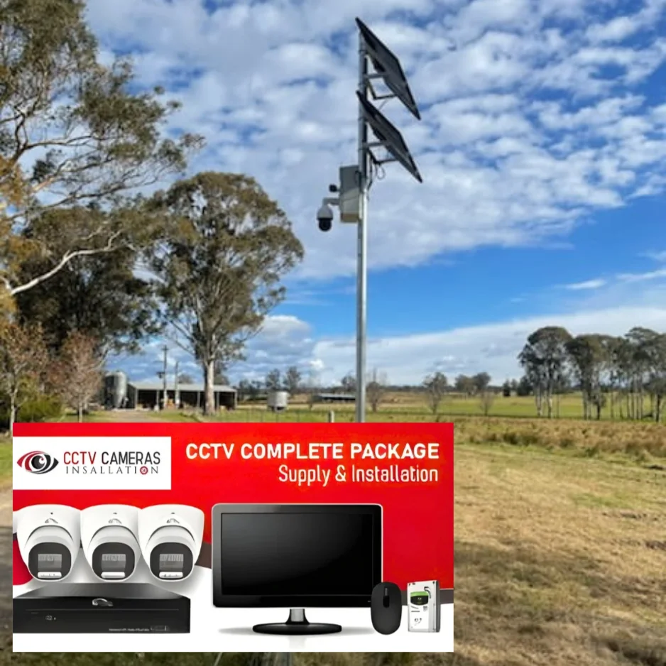 solar cctv Remote Property & Acreage Installations